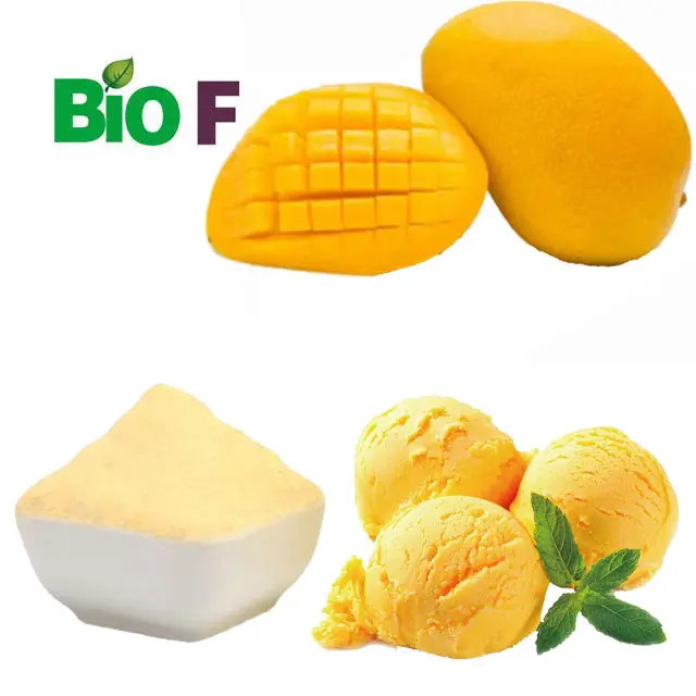 Natural Freeze Dried Mango Powder Mango Flavor Powder For Ice Cream