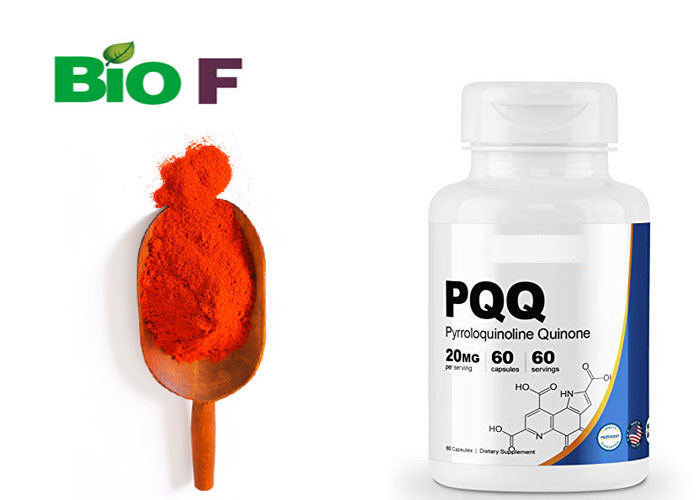 72909-34-3 Natural Nutrition Supplements 80 Mesh Red Pyrroloquinoline Quinone Powder Improving Immune